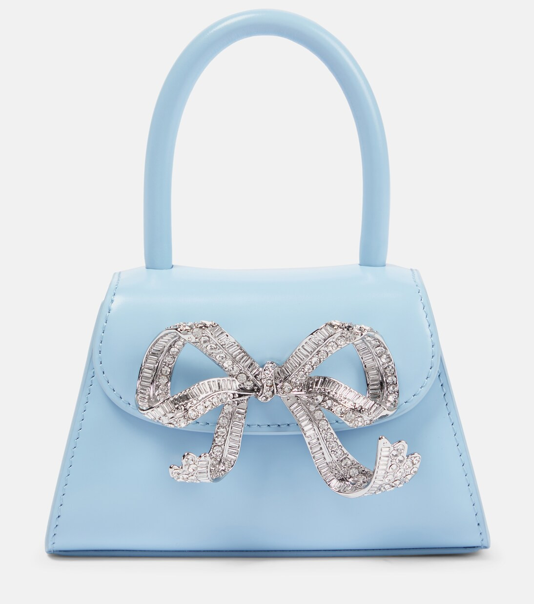 The Bow Micro leather tote bag | Mytheresa (INTL)