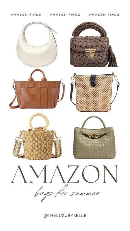 Amazon bags for summer 

#LTKSeasonal #LTKItBag #LTKStyleTip