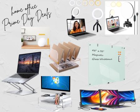 PRIME DAY DEALS! Home Office
Laptop risers, magnetic dry erase boards, therapy lights, acrylic organizers, laptop monitor extenders 


#LTKhome #LTKxPrimeDay #LTKFind