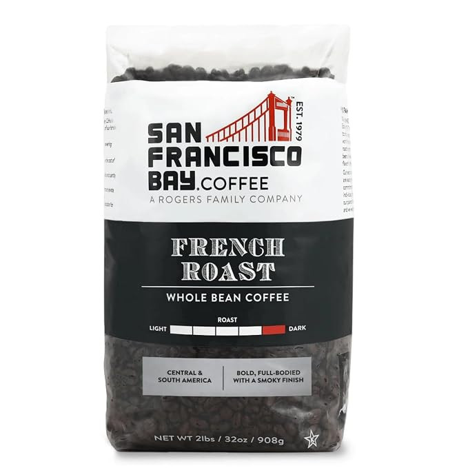 SAN FRANCISCO BAY Coffee French Roast Whole Bean 2LB (32 Ounce) Dark Roast | Amazon (US)