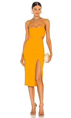 h:ours Haydon Dress in Canary Yellow from Revolve.com | Revolve Clothing (Global)