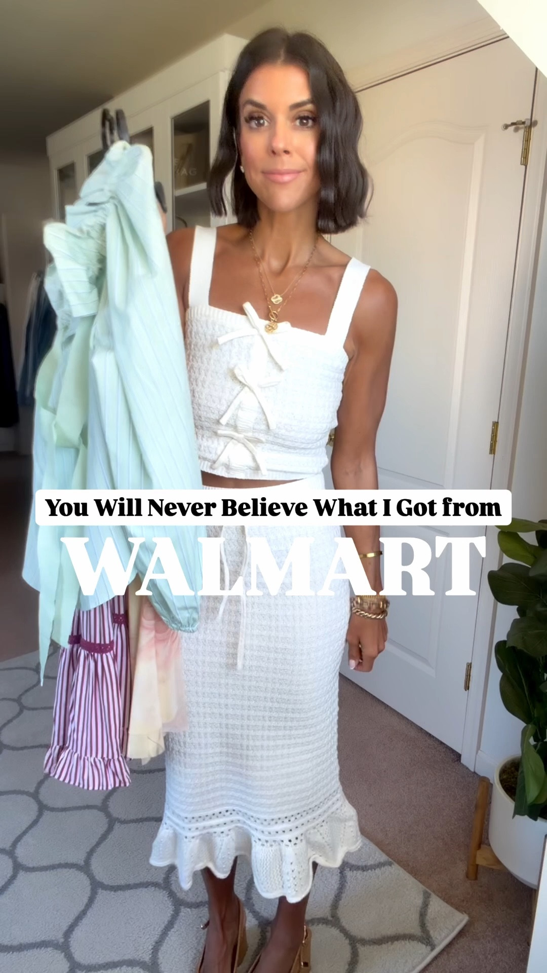 What I got from Walmart! 
I’m 5’5 and in size small in set, yellow dress, xs in blouse and last dress. Jeans fit true to size. 

#LTKgrwm #LTKootd #LTKmomlife