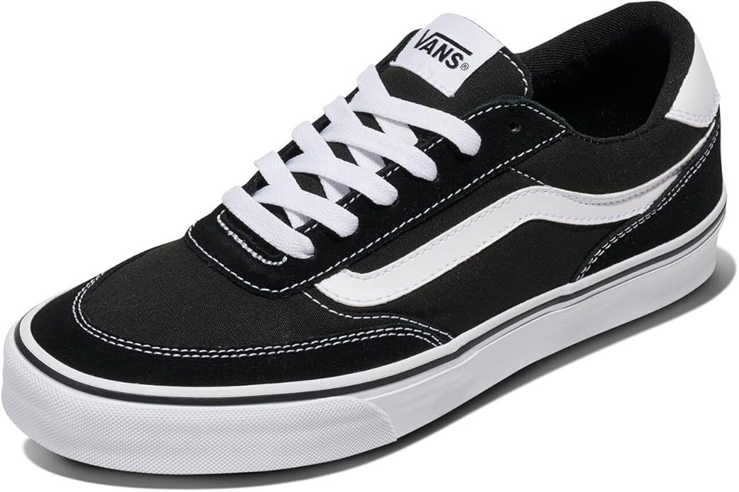 Vans Herren Turnschuhe Aus Canvas „Brooklyn“, Black/Gum | Amazon (UK)
