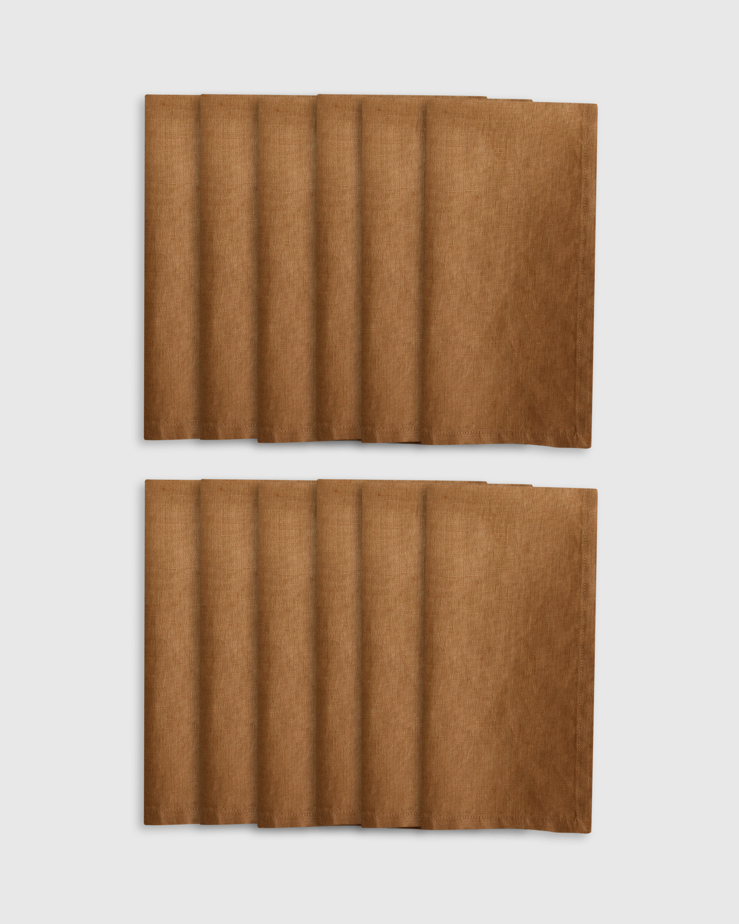 Quince | European Linen Napkins in Terracotta | Quince