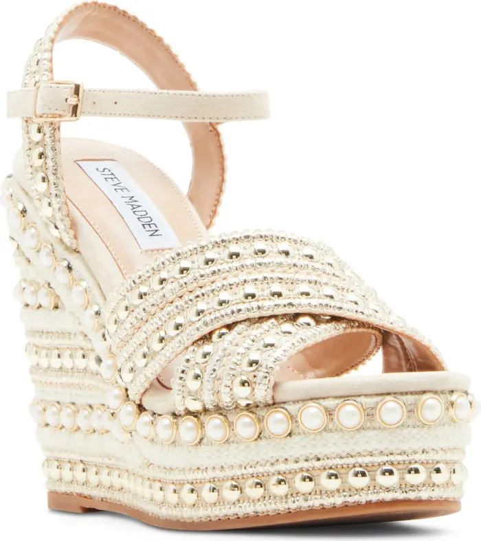Steve Madden Juniper Platform Wedge Sandal (Women) | Nordstrom | Nordstrom
