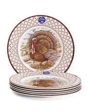 Made In England 6pk Chantilly Turkey Dinner Plates | TJ Maxx