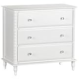 Little Seeds Rowan Valley Linden 3 Drawer Dresser, White | Amazon (US)