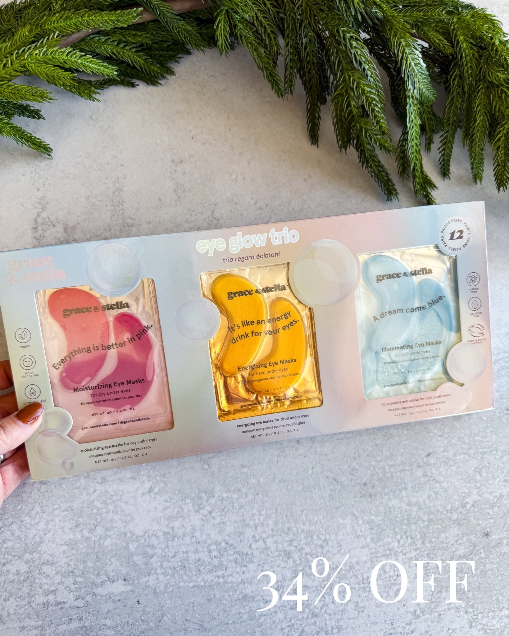 Grace & Stella Eye Trio and MultiPack sets up to 34% off today for #primebigdealdays 

 #LTKgrwm #LTKselfcare #LTKBeauty