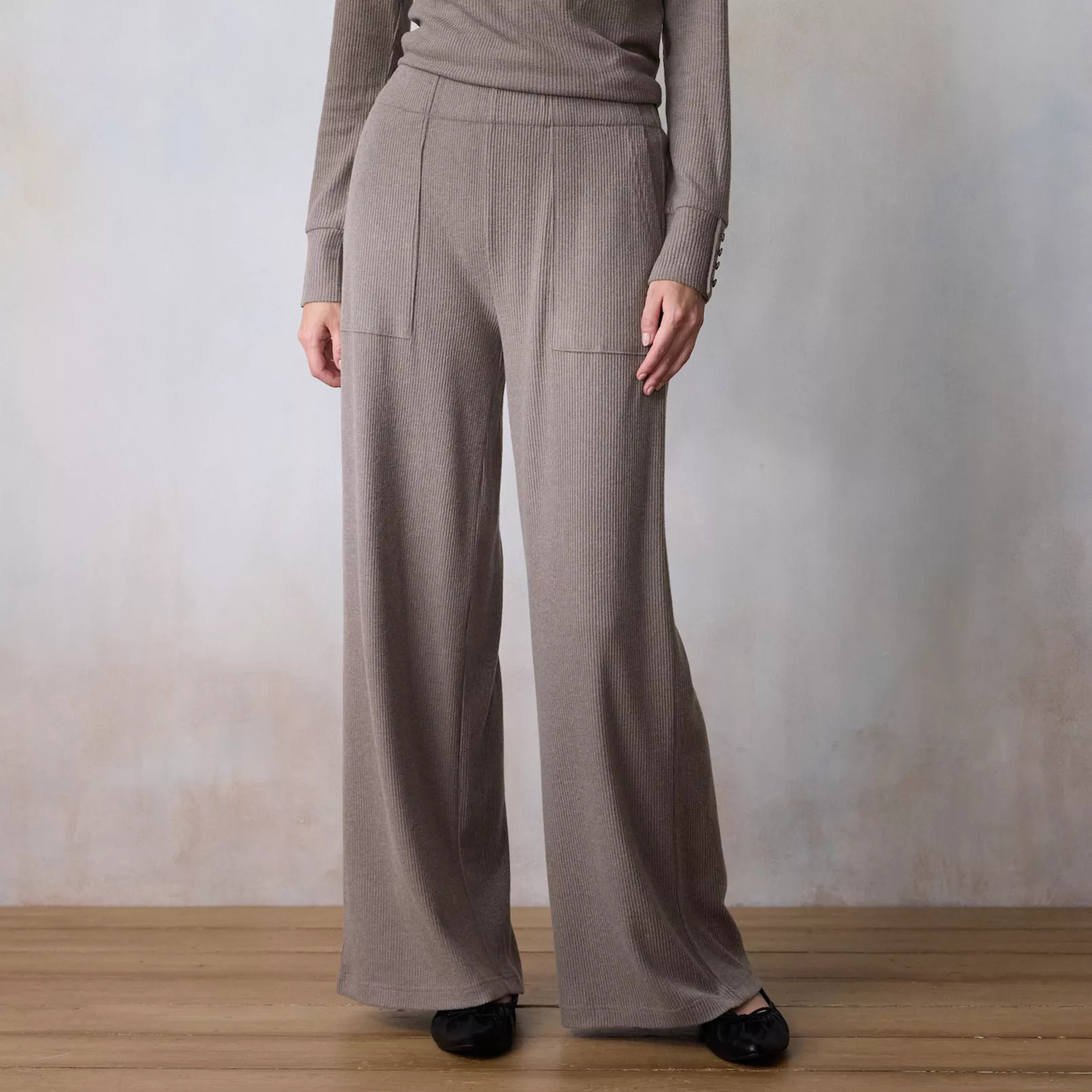 Women's LC Lauren Conrad Super High Rise Wide Leg Cozy Pants | Kohl's