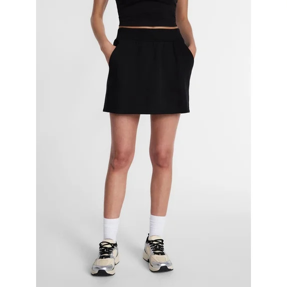 Athletic Works Women's and Women's Plus Fleece Skort, Size XS-4X | Walmart (US)