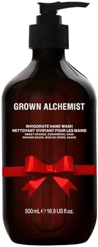 Grown Alchemist Invigorate Hand Wash – Liquid Hand Soap with Aloe, Sweet Orange, Cedarwood & Sa... | Amazon (US)