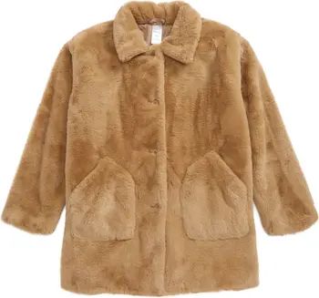 Kids' Faux Fur Coat | Nordstrom