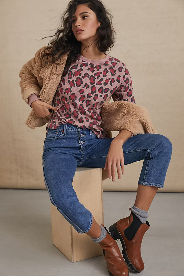 Dolly Thermal Top | Anthropologie (US)