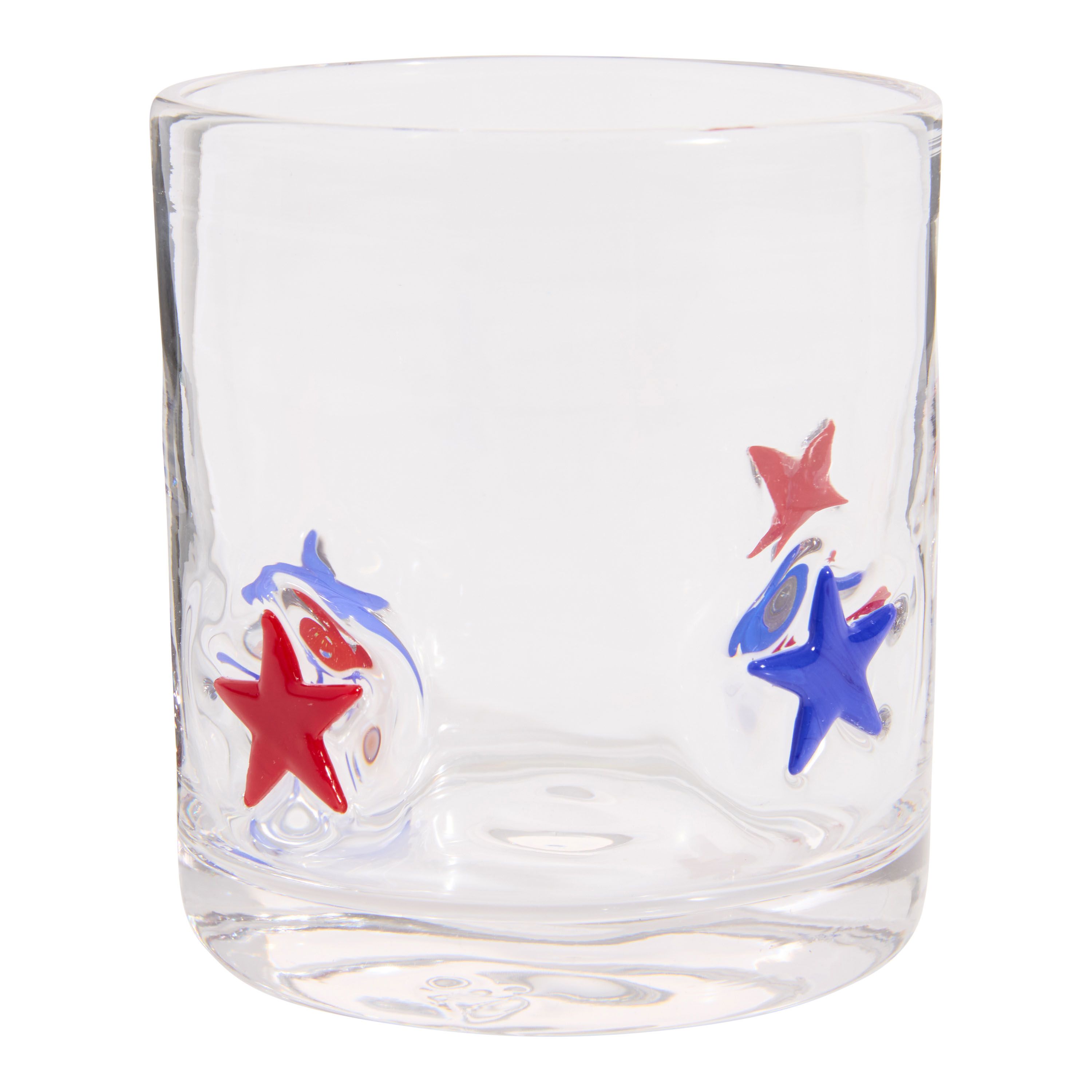 Americana Inlay Double Old Fashioned Glass | World Market
