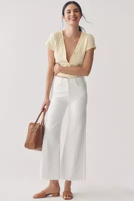 MOTHER The Hustler Roller High-Rise Ankle Jeans | Anthropologie (US)