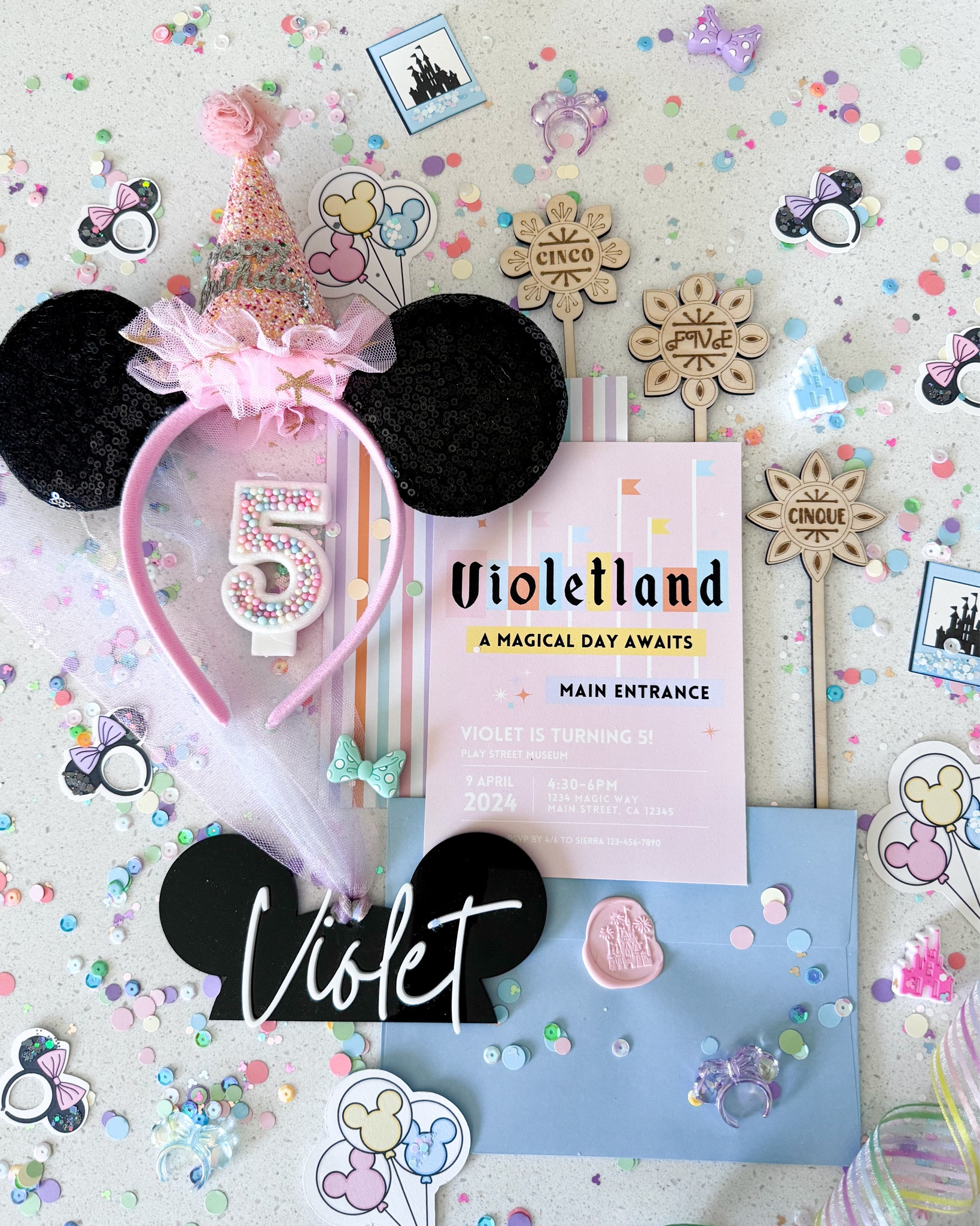 Vintage Disneyland theme for my daughter’s fifth birthday party! Love how this invitation came out! Give me all the Mickey Mouse and pastels!! 

#LTKparties #LTKfamily #LTKkids