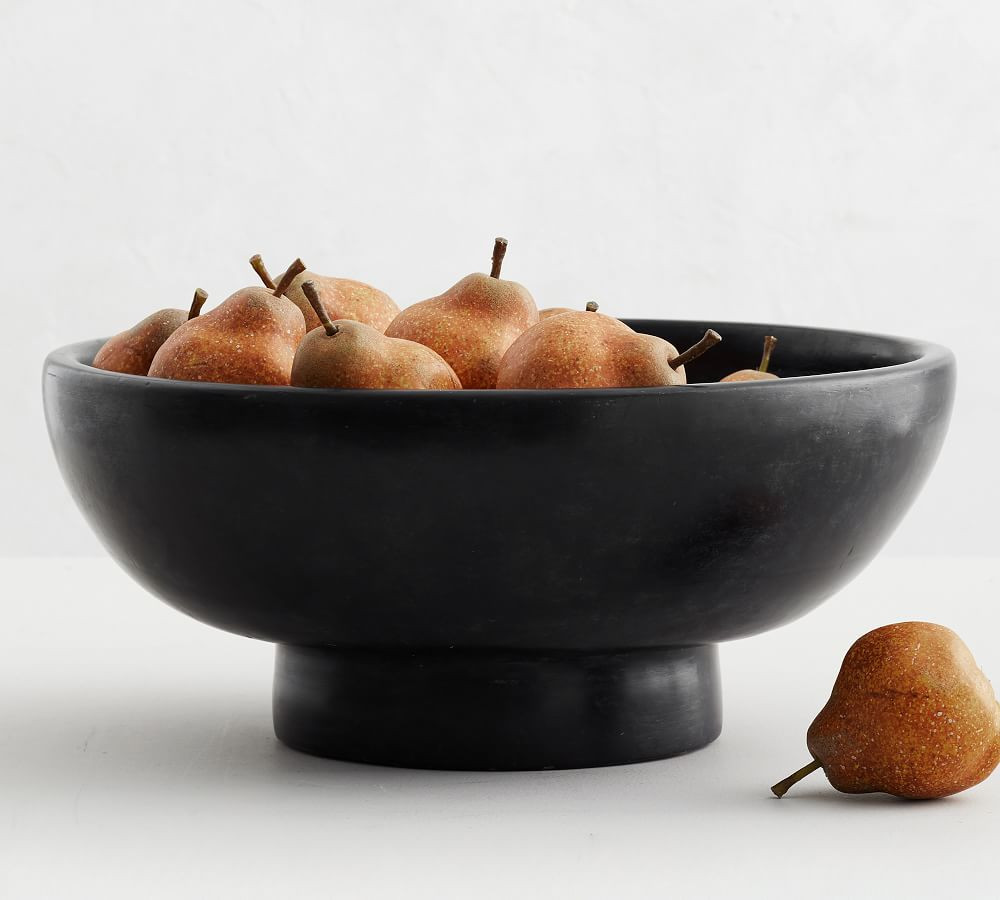 Orion Handcrafted Terra Cotta Bowls - Large | Pottery Barn (US)