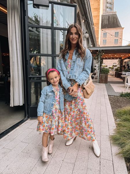 matching mommy + me easter dresses!