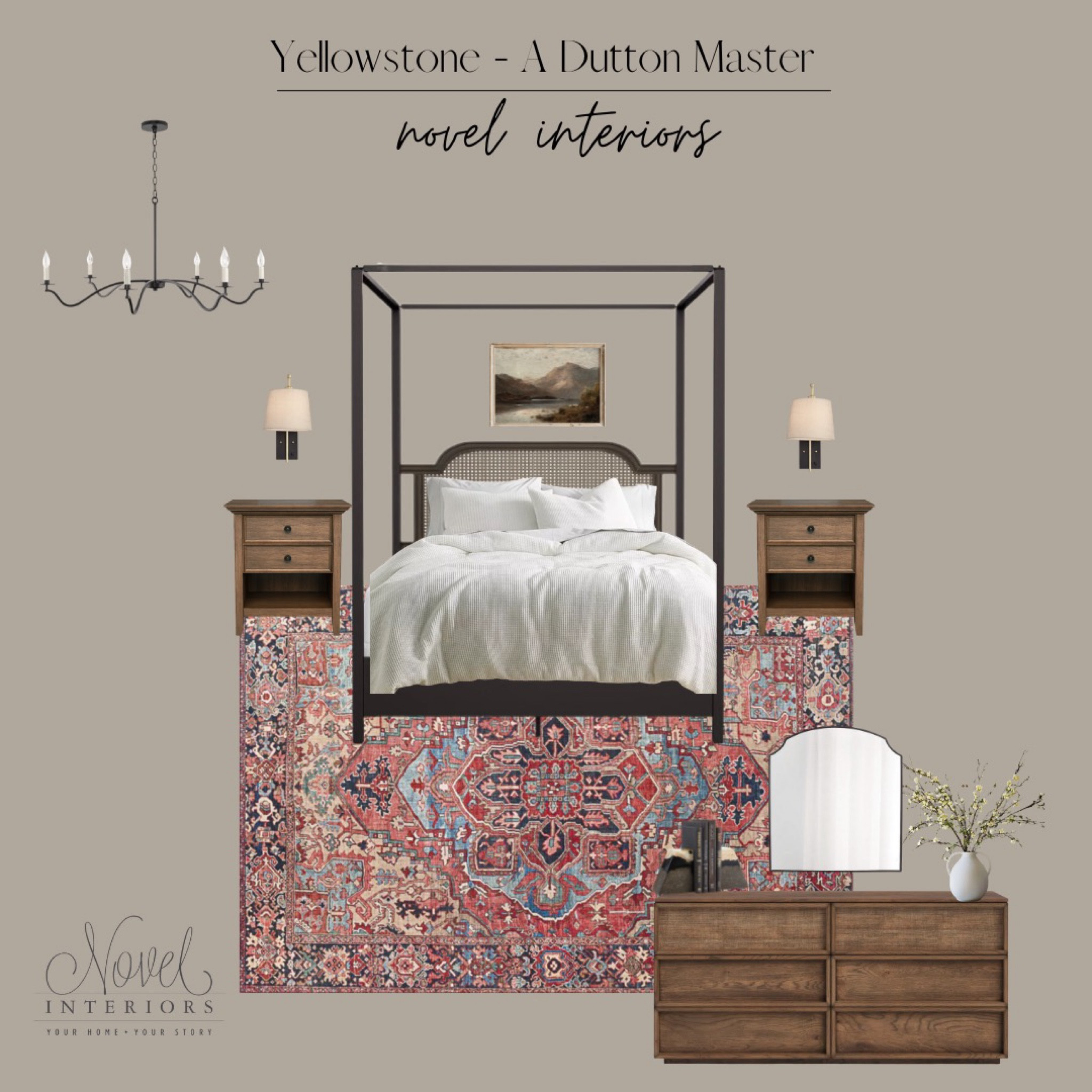 The epic show, Yellowstone, has inspired this beautiful rustic bedroom design. 

#LTKfamily #LTKhome #LTKFind