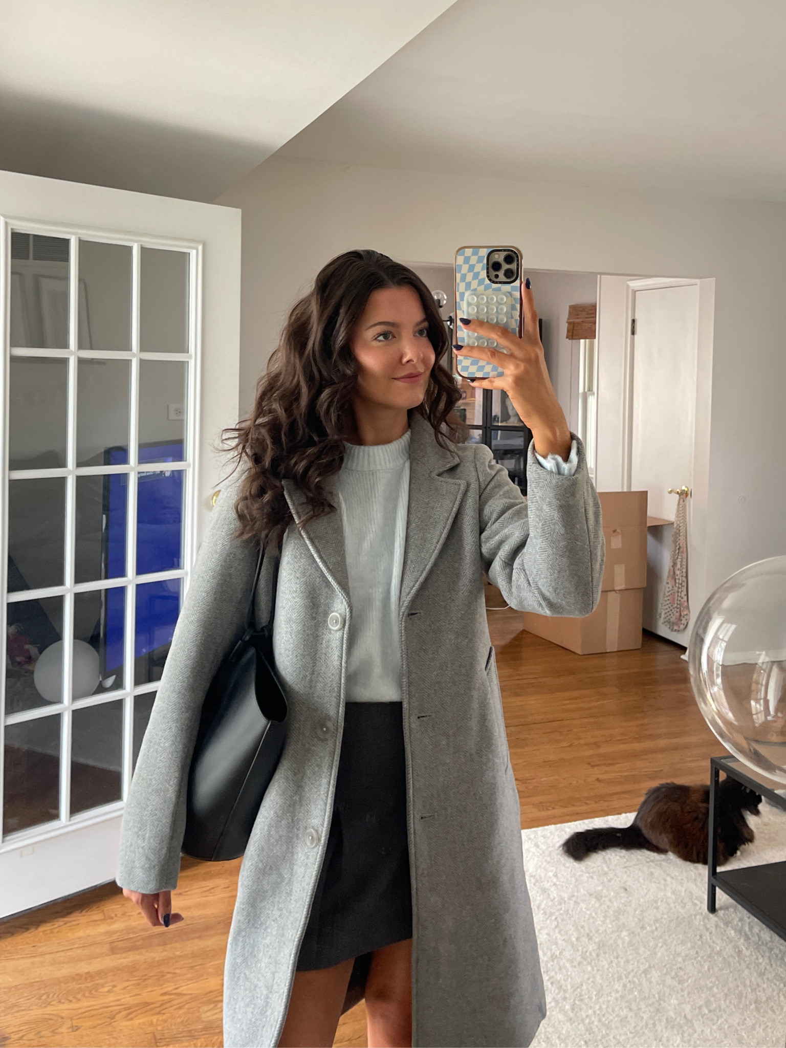 Wearing size small in the sweater and coat, and XS in the skirt! 

#LTKCyberWeek #LTKSeasonal #LTKHoliday