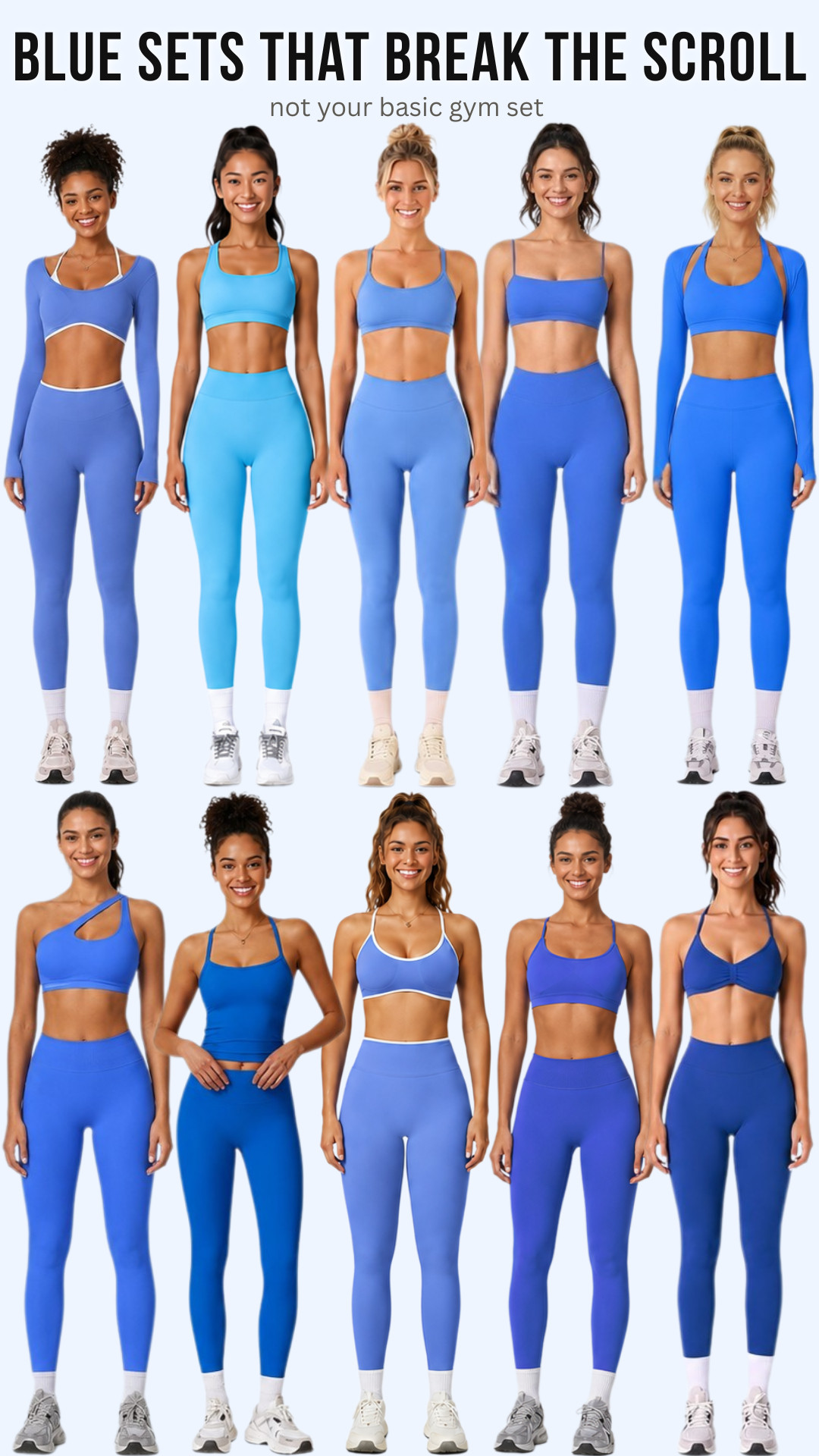 ABOCIW Elevated Athleisure | Electric Blues Edit | CSB Dupes

Blue Sets That Break the Scroll

ABOCIW blue athleisure sets that instantly stand out — bright, sculpted, and way more elevated than your basic gym set. 

These are some of the closest Amazon dupes I’ve found for CSB-style activewear, especially if you love that expensive, bold studio look without the high-end price tag.

I did the digging for you and pulled the blue ABOCIW sets that have that “wait, that’s Amazon?” energy. 

Think soft-stretch fabric, flattering fits, supportive sports bras, smooth leggings, contour details, one-shoulder styles, contrast trim, and bold blue tones that make the whole outfit feel styled before you even add anything else.

Perfect for Pilates, yoga, gym days, hot girl walks, errands, coffee runs, travel days, casual weekends, and sporty studio-to-street outfits. 

The blue color is what makes these feel so clickable — it’s fresh, confident, trend-forward, and impossible to scroll past.

Style notes:
ABOCIW blue sets, Amazon athleisure, CSB inspired activewear, CSB dupe workout sets, blue workout sets, cobalt blue activewear, electric blue Pilates outfits, bold blue gym sets, matching workout sets, sculpting leggings, flattering activewear sets, hot girl walk outfits, travel athleisure, elevated Amazon finds, activewear that looks expensive.

↓ Everything is linked!

#LTKActive #LTKSaleAlert #LTKTravel