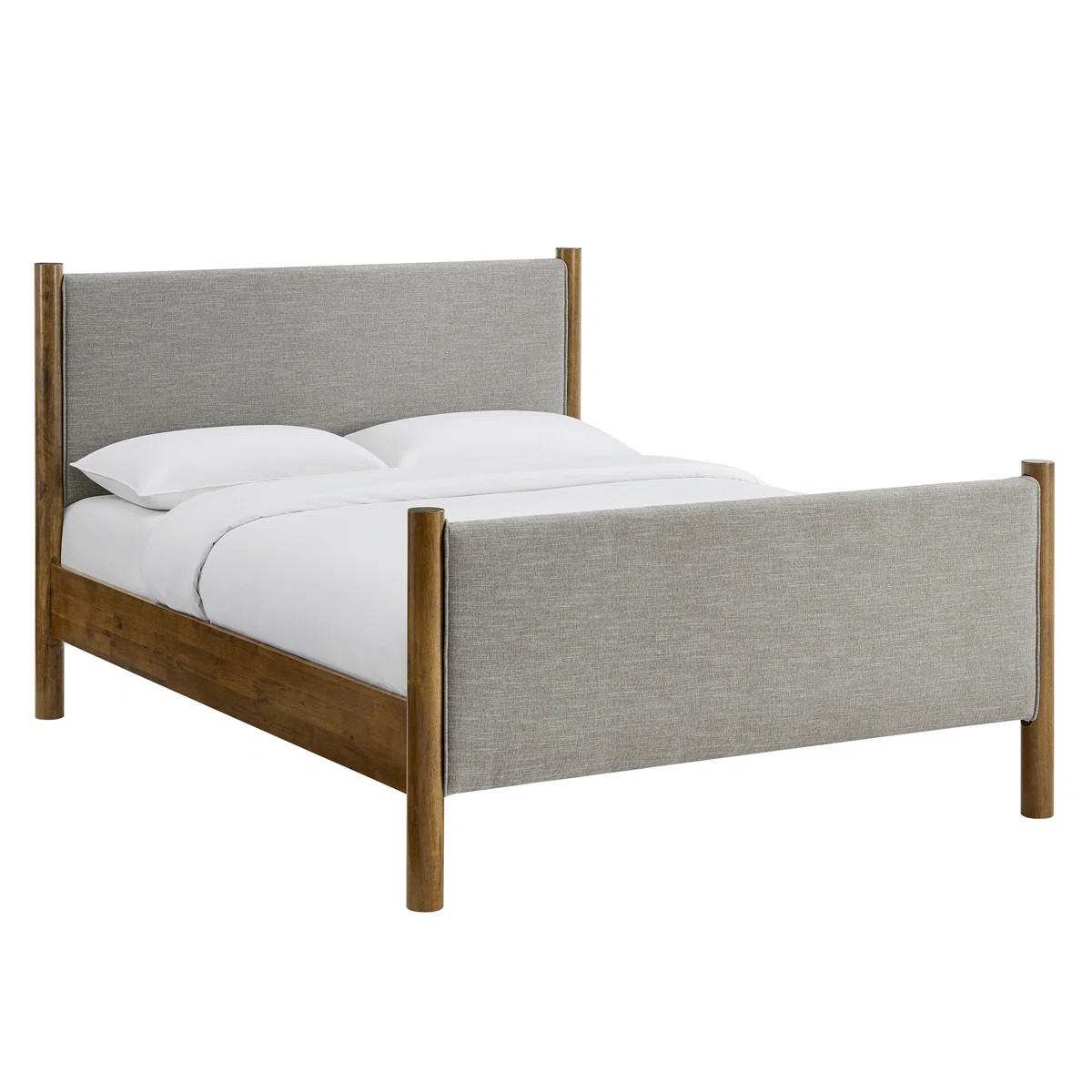 Maven Boucle Upholstered Platform Bed | Wayfair North America