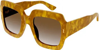 Gucci 53mm Square Sunglasses | Nordstrom | Nordstrom