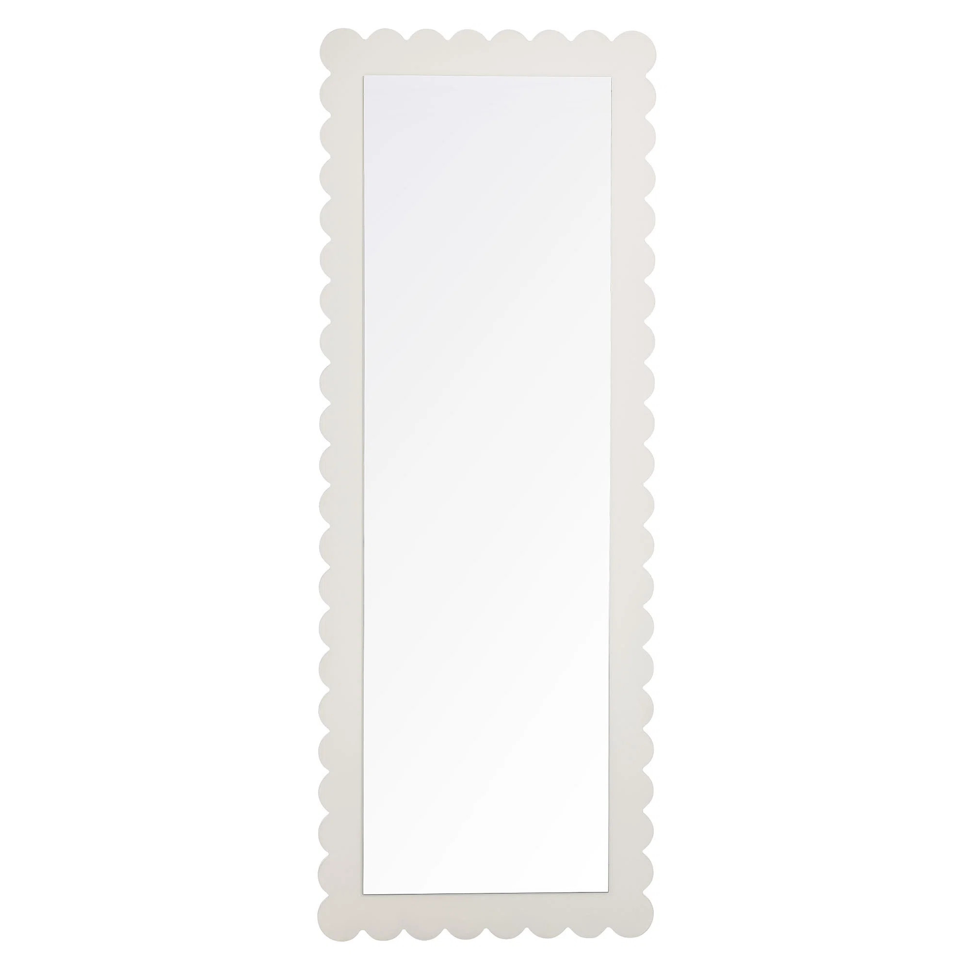 Emmeline Scalloped Rectangle Wall Mirror | Wayfair North America