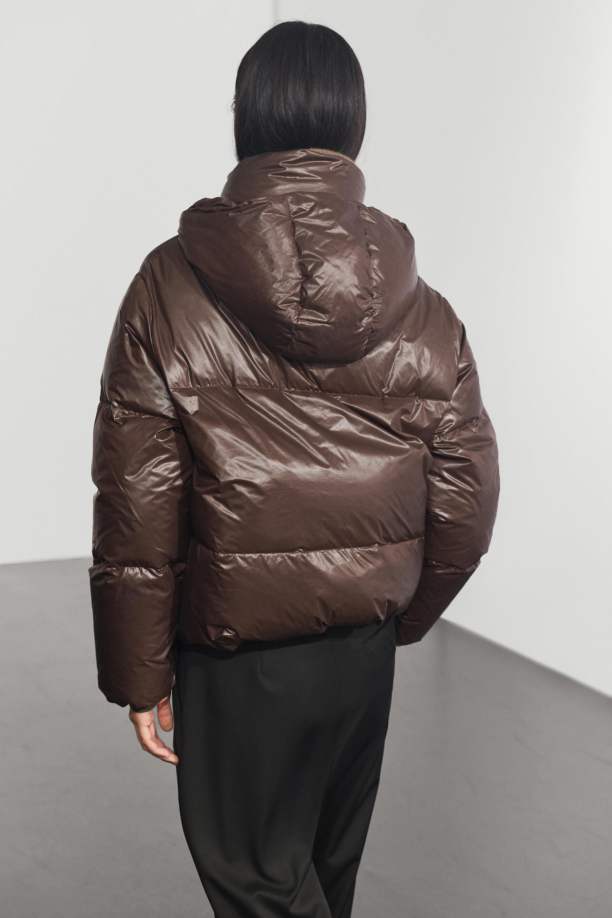 Daunenjacke mit Stehkragen | Massimo Dutti DE
