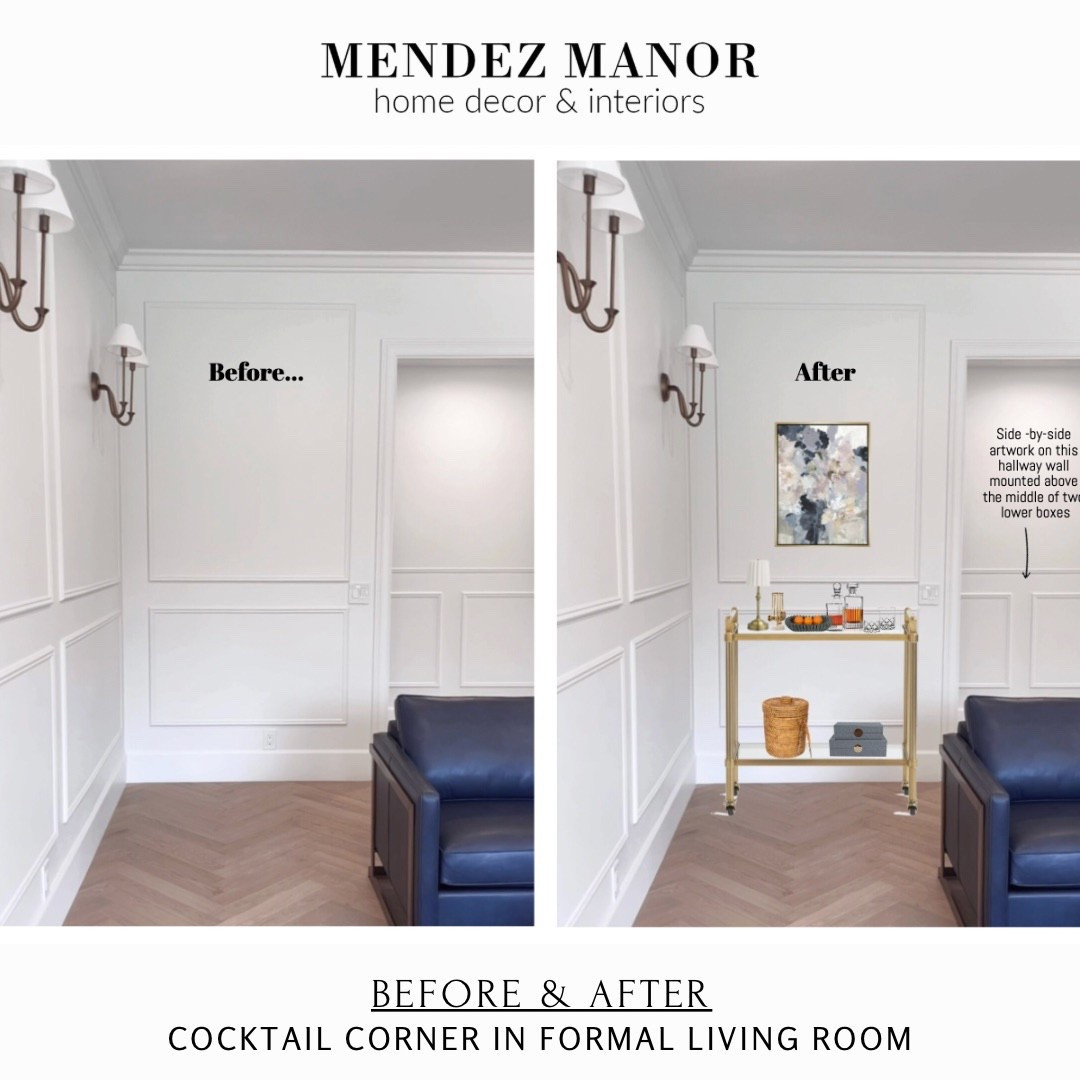 Home cocktail bar in the corner of this formal living room. 

Bar cart, family room, living room, cozy corner, entertaining

#LTKdayinmylife #LTKHome