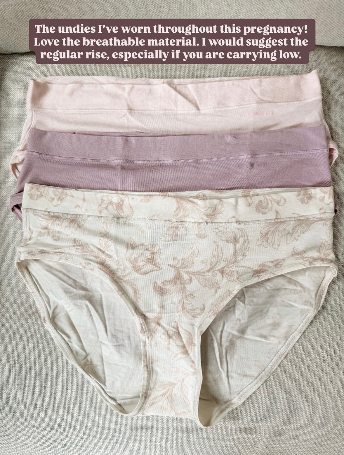 Highly recommend these undies for pregnancy! So comfy! 

Loverly Grey, maternity essentials, pregnancy essentials 

#LTKBump #LTKBaby