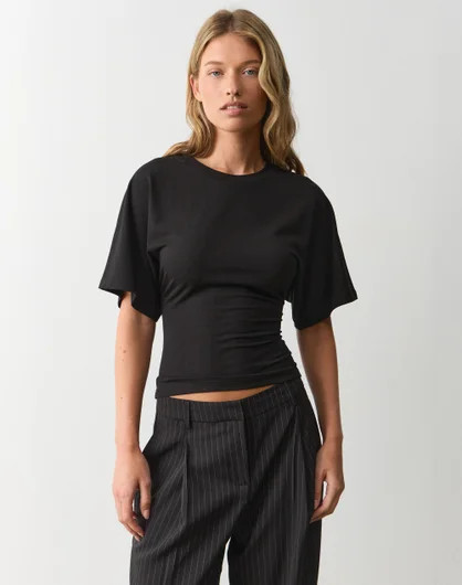 Cinched Short Sleeve Top | Glassons (Australia)