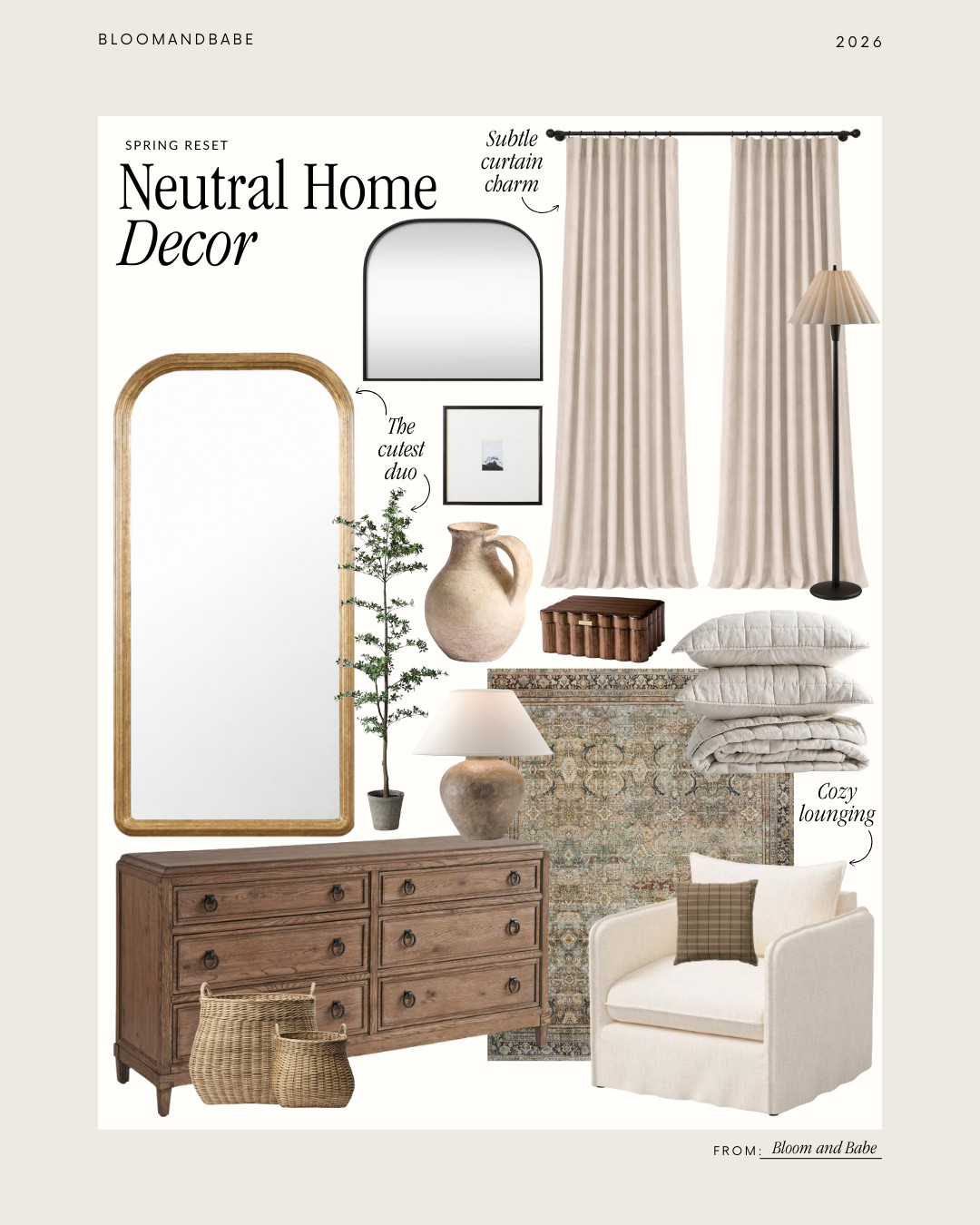 A collection of neutral home decor favorites that bring in texture, softness, and balance. Timeless pieces you can style season after season. 

 #LTKdayinmylife #LTKSeasonal #LTKHome