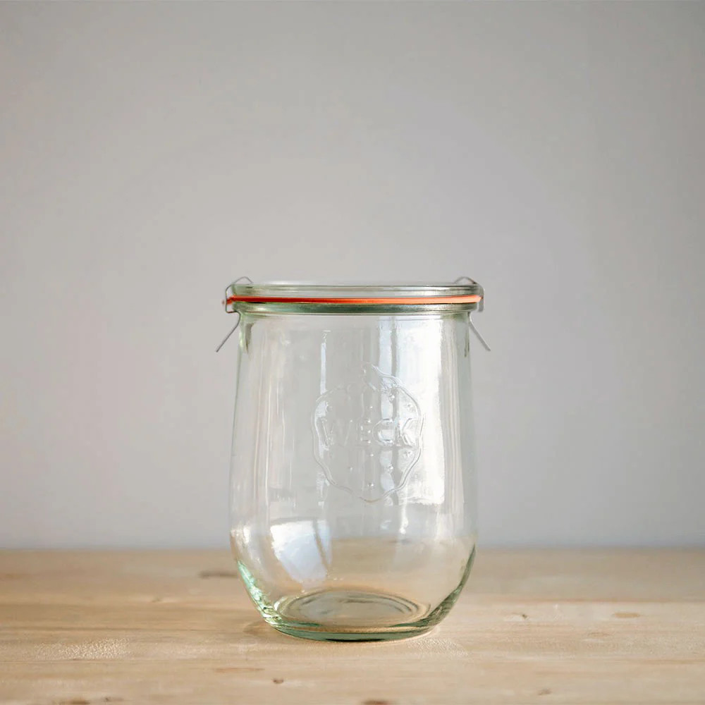 Glass Tulip Jar | Roan Iris