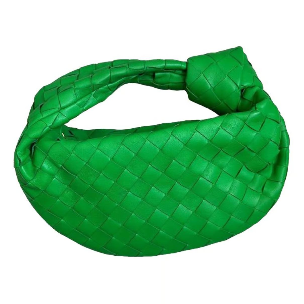 Jodie leather handbag Bottega Veneta Green in Leather - 37734783 | Vestiaire Collective (Global)