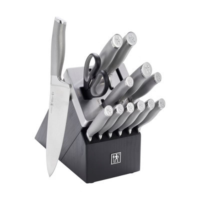 Henckels Modernist 14-pc Self-Sharpening Knife Block Set - Black | Target