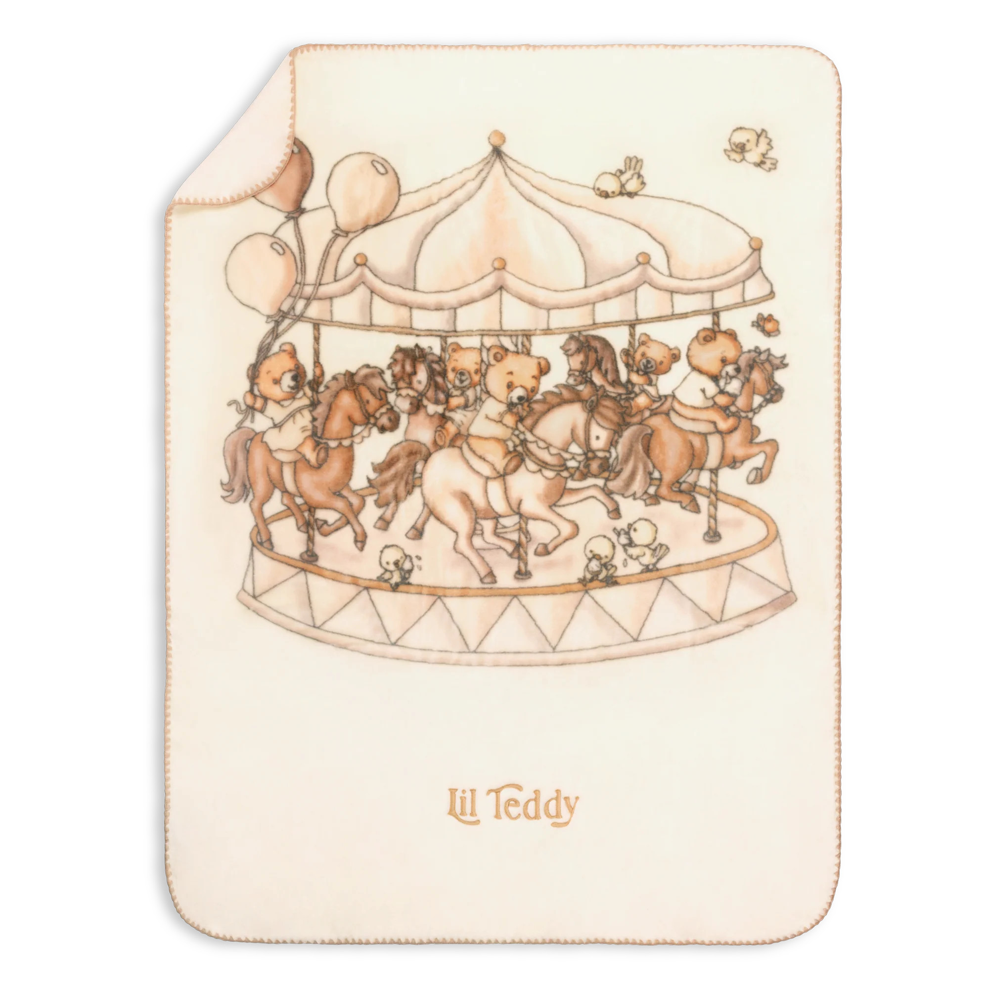 Bigger Teddy’s Merry Go Snuggle Vanilla Bean | Lil Teddy (US)