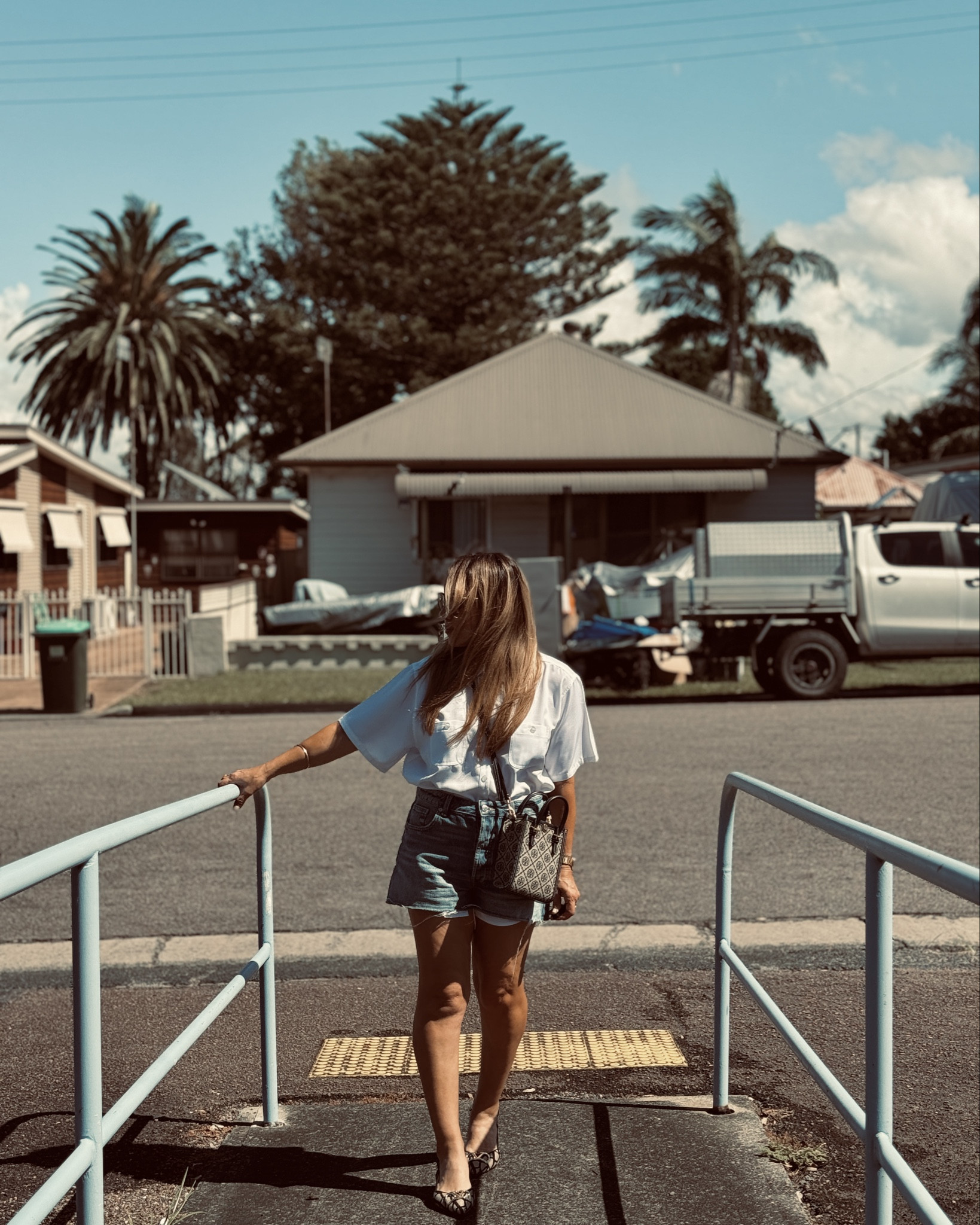 Couldn’t live with a short sleeve button up 🤍

#LTKOver40 #LTKPetite #LTKootd