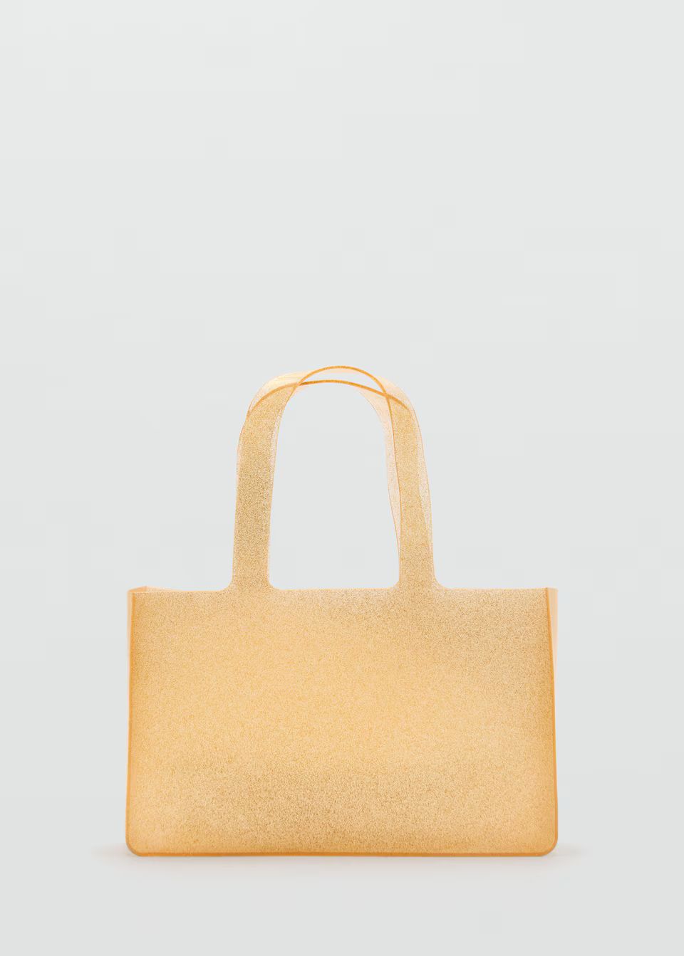 Semi-transparent shiny bag -  Women | Mango USA | MANGO (US)