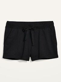 Mid-Rise Vintage Sweat Shorts for Women -- 3-inch inseam | Old Navy (US)