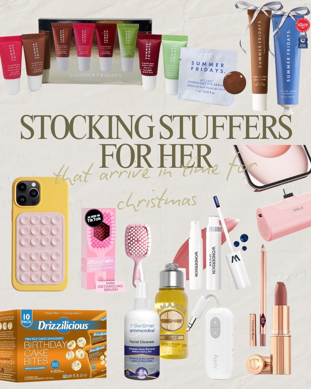 Last minute stocking stuffers that still arrive on time for Christmas!! (If you’re seeing this on December 19)

#LTKGiftGuide #LTKHoliday #LTKSeasonal