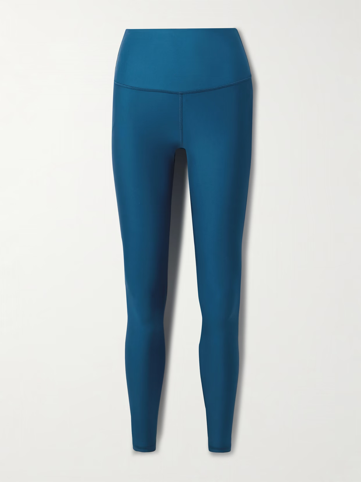 Alo Yoga - Airlift Stretch 7/8 Leggings - Blue | NET-A-PORTER (US)