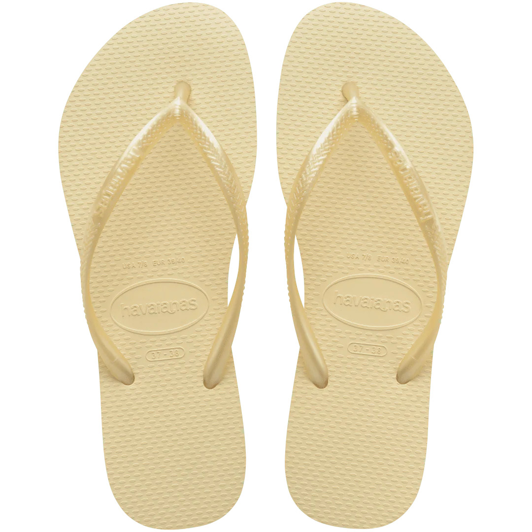 Women's Slim Flip Flops Buttercream | Havaianas | Havaianas