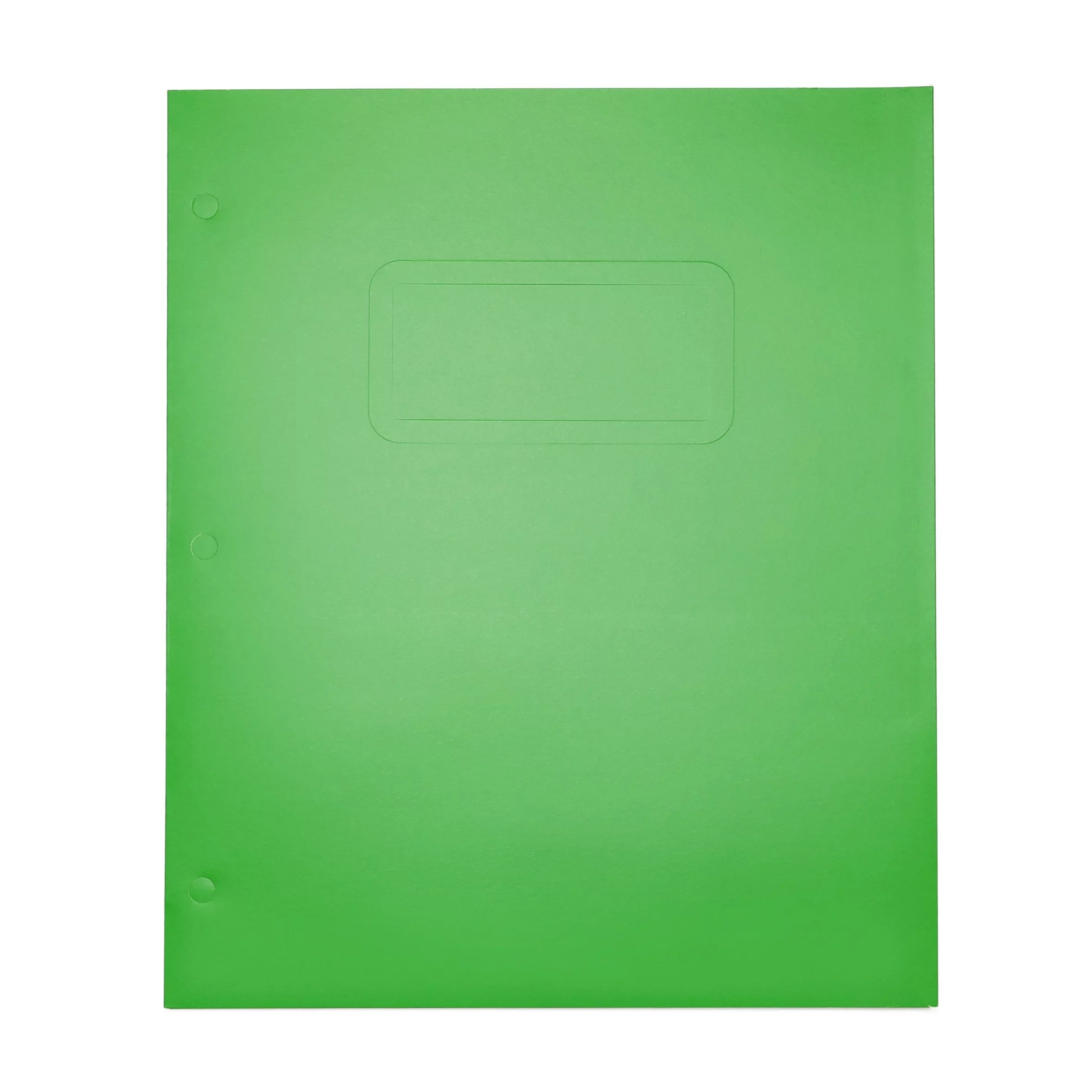 Pen + Gear Two Pocket Paper Folder, Solid Green Color, Letter Size - Walmart.com | Walmart (US)