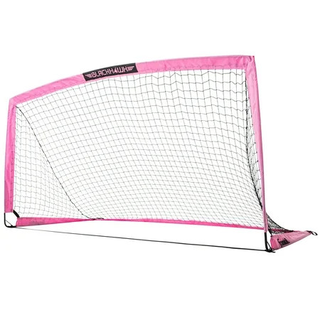 Franklin Sports Blackhawk Soccer Goal - Pop up Backyard Nets - Foldable - 6.5' x 3.5' Net - Pink | Walmart (US)