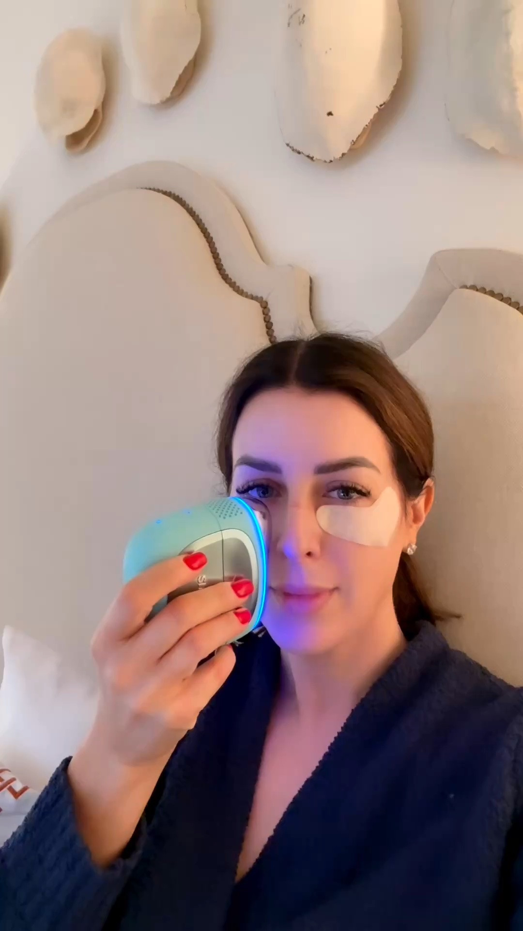 Cold setting for depuffing then the hot setting for muscle tension, perfect for my neck.

#LTKOver40 #LTKBeauty
