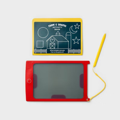 See Through Drawing Pad - Red - Gigglescape™: ABS Material, Enhances Fine Motor Skills, Doodle Mats & Boards | Target