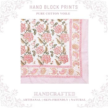 parihan Swimsuit Beach Sarong Cover Ups for Swimwear Women-Hand Print Wrap Skirt | Amazon (US)