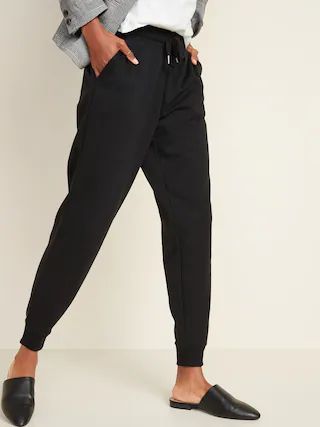 Mid-Rise Tapered-Leg Jogger Pants for Women | Old Navy (US)