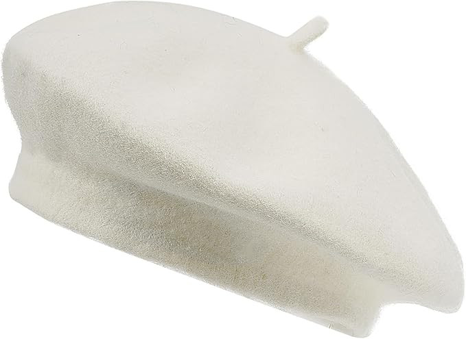 Croogo French Beret Wool Blend Women Beret Classic Vintage Beanie Cap Warm Artist Winter Hat Pain... | Amazon (US)